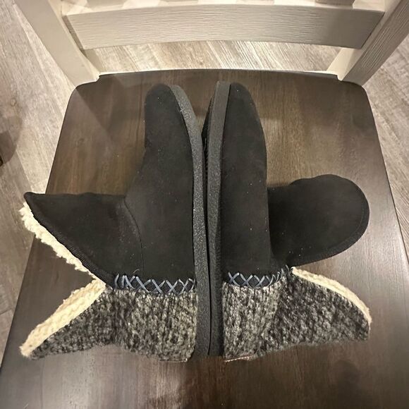 Rockport Veda truTech Black Suede Slippers size 7 - Picture 6 of 9